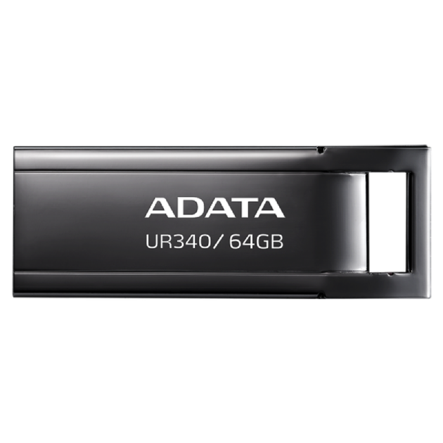 Флеш-накопичувач ADATA USB 3.2 UR340 64Gb Black - изображение 5
