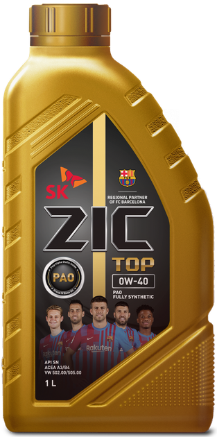 Моторное масло ZIC TOP 0W-40 1л – фото, отзывы, характеристики в ...