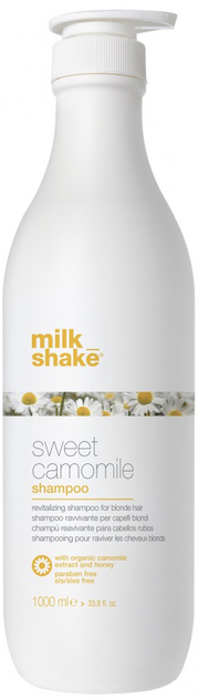 Акція на Шампунь Milk_Shake Sweet Camomile Shampoo Активізуючий для світлого волосся 1000 мл від Rozetka