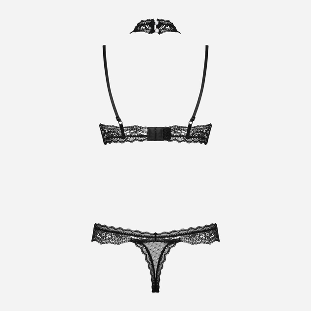 Body erotyczne damskie Obsessive Claudusia L/XL Czarny (5901688230237) - obraz 6