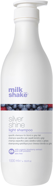 Акція на Шампунь Milk_Shake Silver Shine Light Shampoo Спеціальний для світлого або сивого волосся 1000 мл від Rozetka