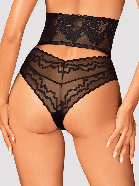 majtki Obsessive Arienna XL/2XL Czarne (5901688237946) - obraz 2