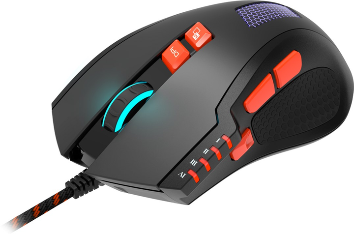 Mysz Canyon Corax GM-5N USB Czarna (CND-SGM05N) - obraz 3