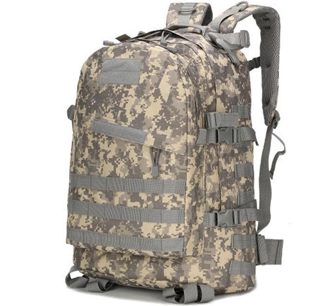 Тактический штурмовой рюкзак Tactic Raid рюкзак военный 40 литров Пиксель (601-pixel) - изображение 1