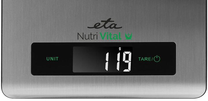 Ваги кухонні Eta Nutri Vital ETA079090000 Silver (8590393260874) - зображення 2