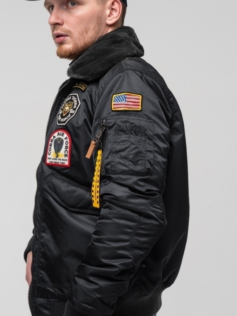 Бомбер Top Gun Eagle CW45 Jacket 3XL Black TGJ1938BL3XL - зображення 5