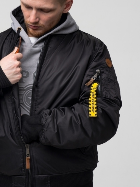 Бомбер Top Gun MA-1 Bomber Jacket S Black TGJ1540BS - изображение 7
