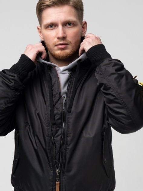 Бомбер Top Gun MA-1 Bomber Jacket S Black TGJ1540BS - изображение 8