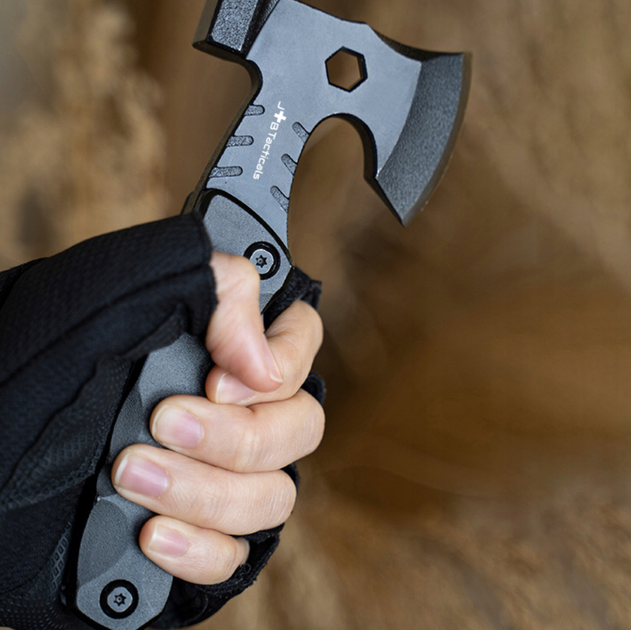 Мультитул JB Tacticals Сокира16 в 1 Черный - изображение 8