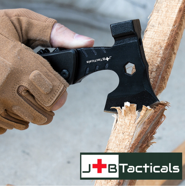 Мультитул JB Tacticals Сокира16 в 1 Черный - изображение 9