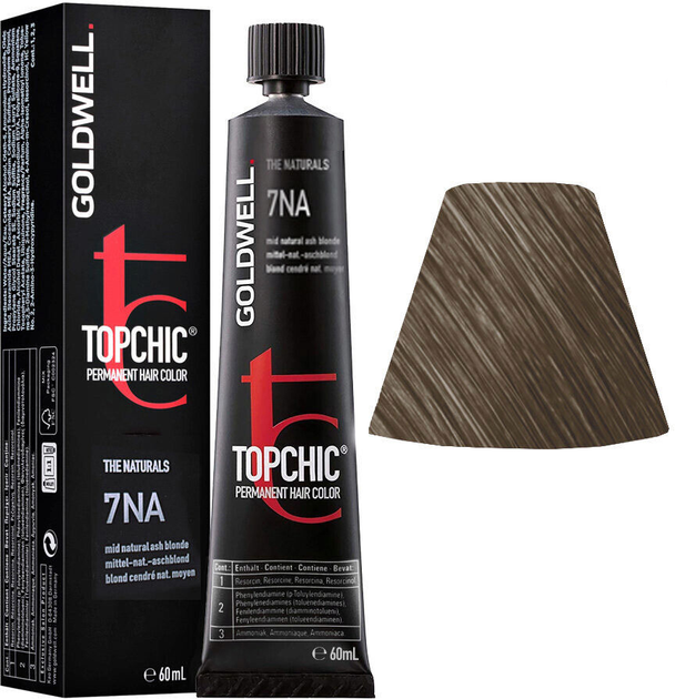 Фарба для волосся Goldwell Topchic Hair Color 7NA 60 мл (4021609000266) - зображення 1