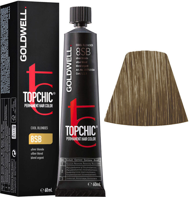 Farba Goldwell Topchic Hair Color 8SB 60 ml (4021609000464) - obraz 1