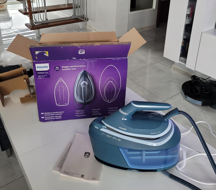 Żelazko z generatorem pary Philips Series 6000 PerfectCare PSG6042/20 - obraz 9