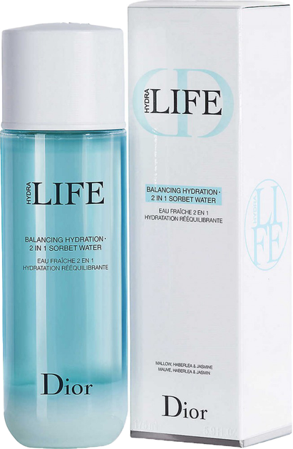 Lotion do twarzy Dior Hydra Life 2in1 oczyszczający 175 ml (3348901382434) - obraz 1