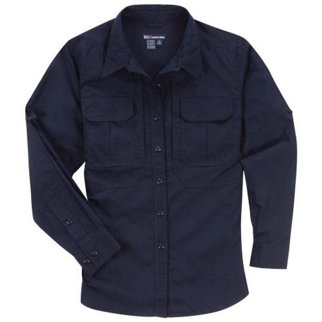 Женская рубашка 5.11 Women's TACLITE Pro Long Sleeve Shirt 5.11 Tactical Dark Navy, M (Темно-синий) Тактическая - изображение 1