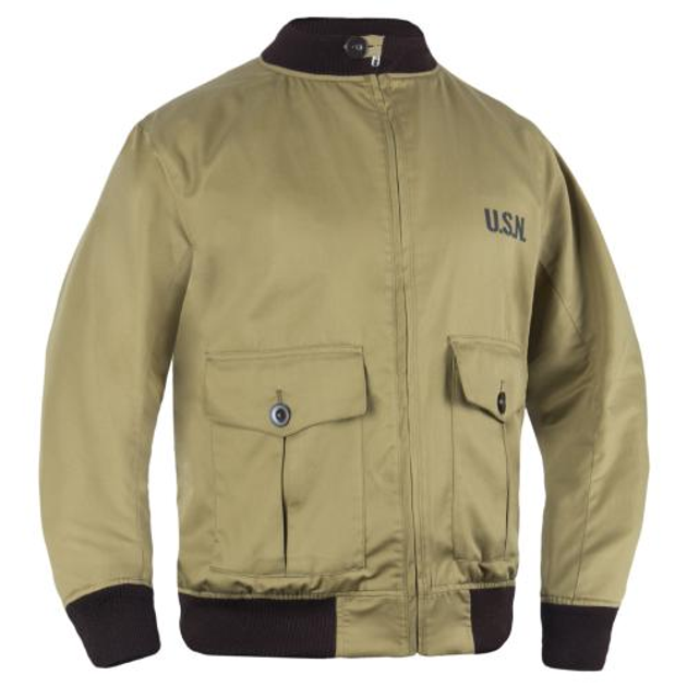 Куртка-Бомбер Usn-37J1 Pilot Jacket P1G Bush Brown M (Коричневий) - зображення 1