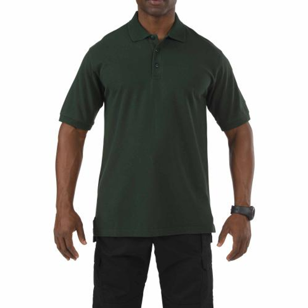 Футболка поло 5.11 Tactical Professional Polo - Short Sleeve 5.11 Tactical LE Green 2XL (Зеленый) Тактическая - изображение 1