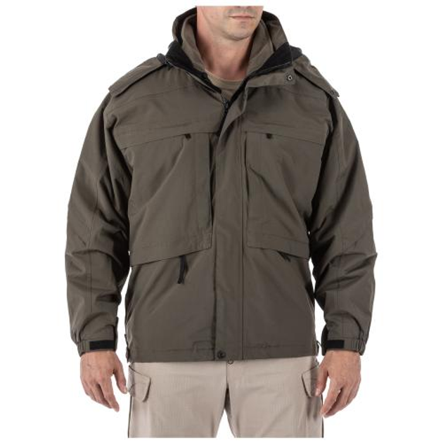 Куртка демисезонная 5.11 Tactical Aggressor Parka 5.11 Tactical Tundra 2XL (Тундра) Тактическая - изображение 1