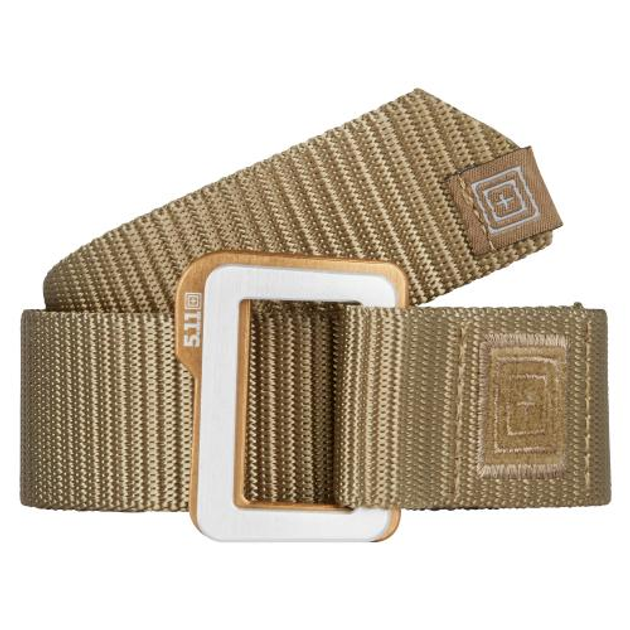 Пояс 5.11 Traverse Double Buckle Belt 5.11 Tactical Sandstone L (Пісок) - зображення 2