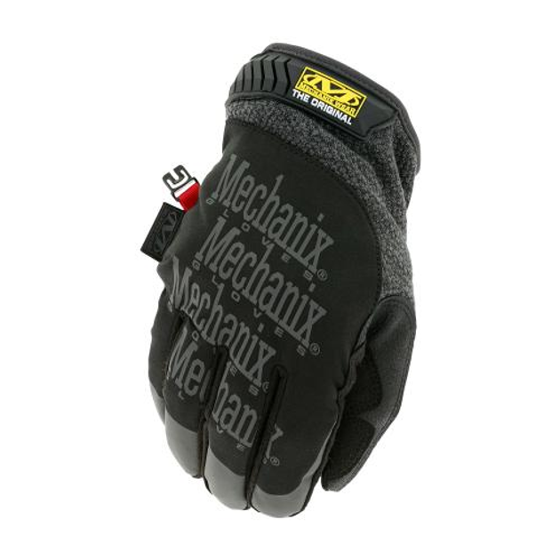 Рукавички зимові Mechanix Coldwork Original Gloves Mechanix Wear Grey/Black S (сірий/чорний) - зображення 1