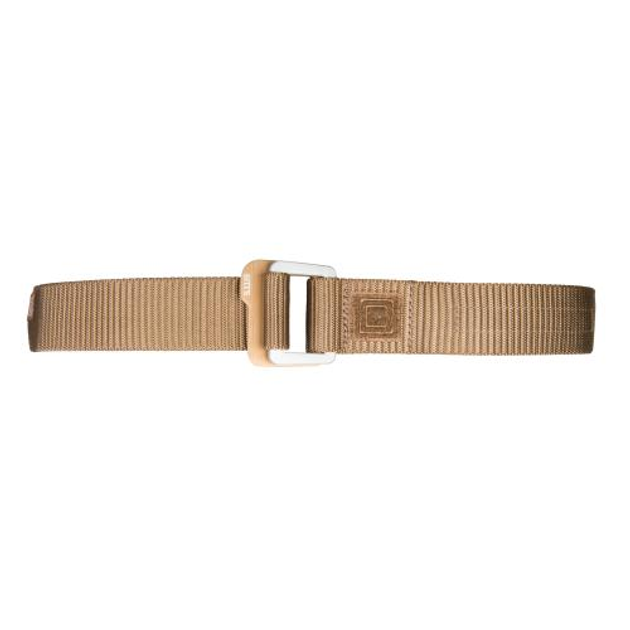 Пояс 5.11 Traverse Double Buckle Belt 5.11 Tactical Battle Brown S (Корчатый) Тактический - изображение 1