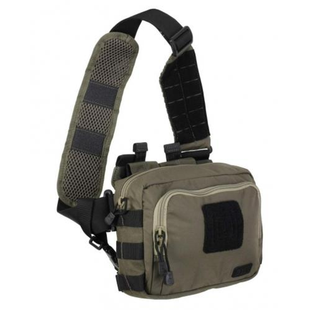 Сумка для прихованого носіння зброї 5.11 2-Banger Bag 5.11 Tactical OD Trail 10x24x7.5 (Стежка передозування) - зображення 2