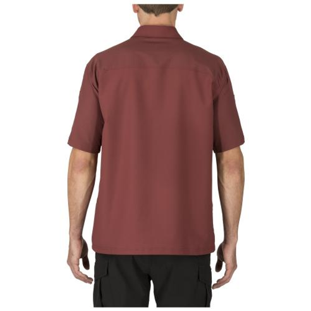 Рубашка з коротким рукавом 5.11 FREEDOM FLEX WOVEN S/S 5.11 Tactical Battle Brown, M (Коричневий) Тактична - зображення 2