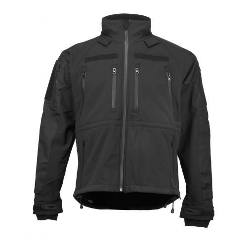 Куртка демисезонная Softshell Sturm Mil-Tec Black S (Черный) - изображение 1
