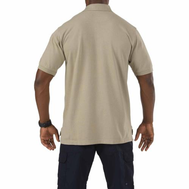 Футболка поло 5.11 Tactical Professional Polo - Short Sleeve 5.11 Tactical Silver Tan S (Тан) Тактическая - изображение 2