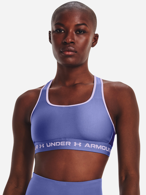 Under Armour Soutien Crossback Mid Bra 1361034-558 M Violeta