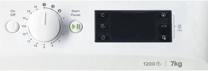 Пральна машина повногабаритна Indesit MTWE 71252 WK EE - зображення 4