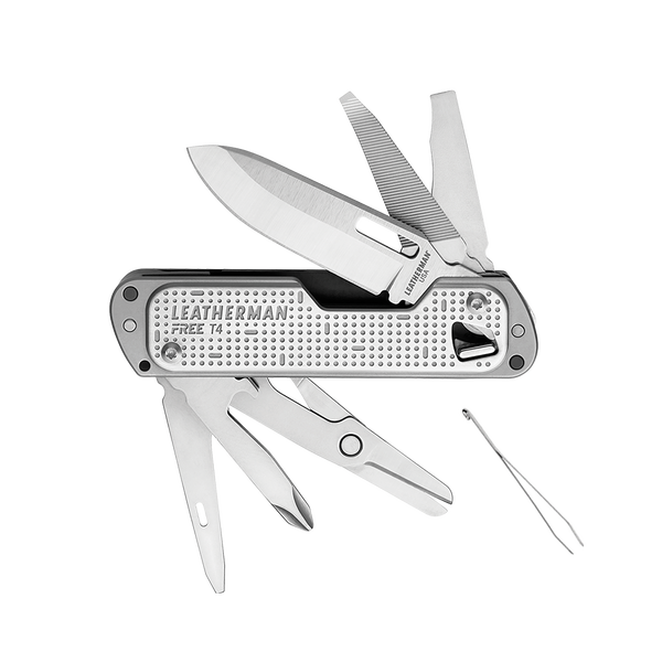 Мультитул Leatherman Free T4 Карманный Серый 12 функций 122 г - Фото 1 Мультитул Leatherman Free T4 Карманный Серый 12 функций 122 г - изображение 1