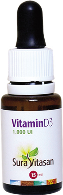 Вітаміни Sura Vitasan Vitamina D3 15мл (628747216227) - зображення 1