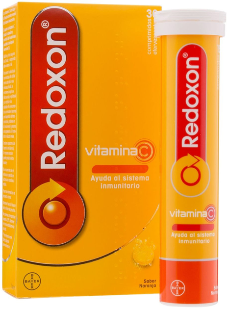 Witaminy Redoxon Witamina C 30 Tabletek musujący Pomarańcza (8470001765475) - obraz 1