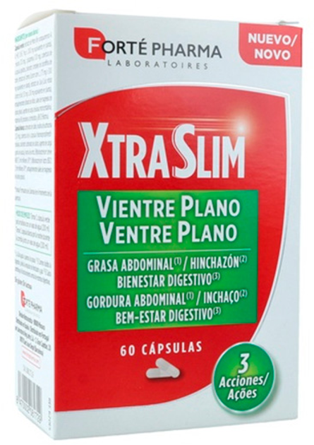 Харчова добавка Forte Pharma Xtraslim Flat Belly 60 капсул (8470002061729) - зображення 1