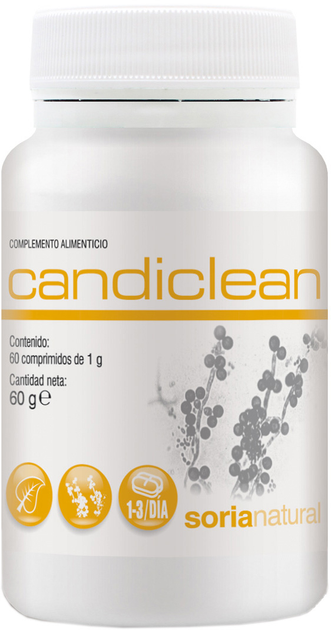 Suplement diety Soria Candiclean 60 tabletek (8422947200046) - obraz 1