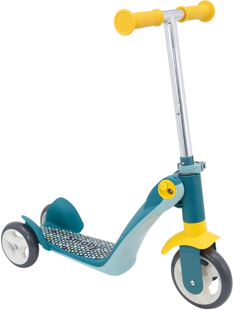 Hulajnoga dziecięca Smoby Toys trójkołowa 2w1 Szara (7600750612) - obraz 2