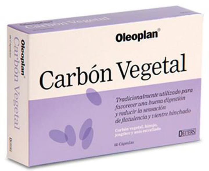 Харчова добавка Drasanvi Deiters Carbon Vegetal 60 шт (8430022006551) - зображення 1