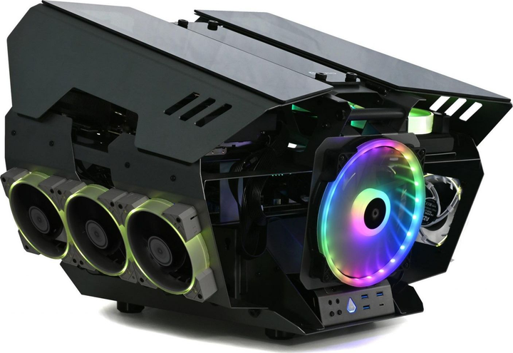 Komputer HIRO Engine V8 (ZKG-i9Z590-P01) Czarny - obraz 4