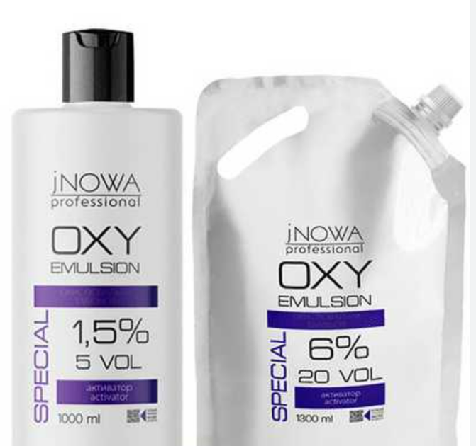 Окислительная эмульсия jNOWA Professional OXY 6% 20 vol 1000 мл - изображение 4