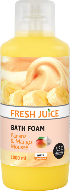 Пена для ванн Fresh Juice Banana & Mango mousse 1000 мл (4823015923173 ...