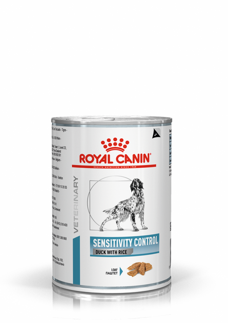 Влажный корм Royal Canin (Роял Канин) Sensitivity Control Duck для собак при нежелательной реакции на корм (утка) 0.4 кг - Фото 1 Влажный корм Royal Canin (Роял Канин) Sensitivity Control Duck для собак при нежелательной реакции на корм (утка) 0.4 кг - изображение 1