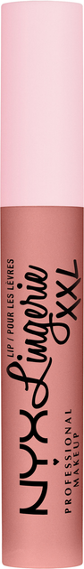 Акція на Рідка матова помада для губ NYX Professional Makeup Lip Lingerie XXL 01 Udressed 4 мл від Rozetka