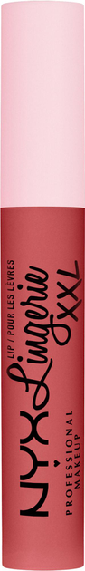 Акція на Рідка матова помада для губ NYX Professional Makeup Lip Lingerie XXL 03 Xxpose Me 4 мл від Rozetka
