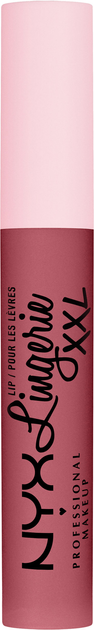 Акція на Рідка матова помада для губ NYX Professional Makeup Lip Lingerie XXL 04 Flaunt It 4 мл від Rozetka