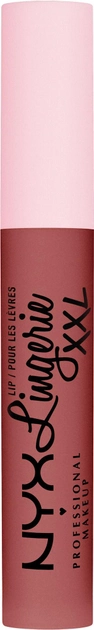 Акція на Рідка матова помада для губ NYX Professional Makeup Lip Lingerie XXL 05 Stripd Down 4 мл від Rozetka