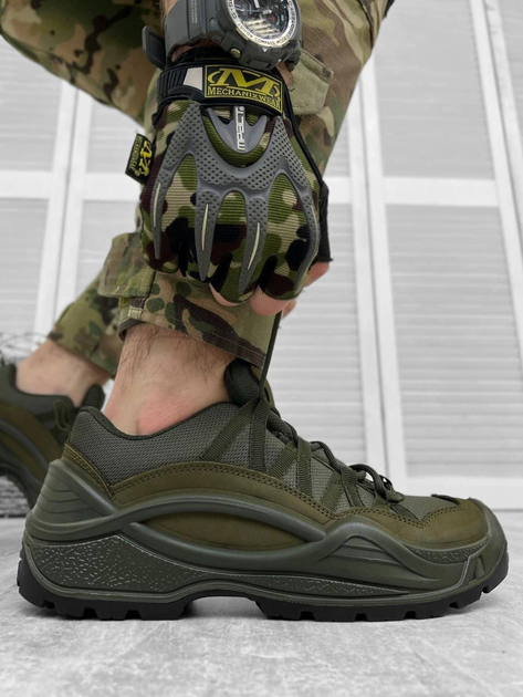 Кросівки для військових, тактичні кросівки Vogel, кросівки ЗСУ, Олива, 43 розмір - зображення 1