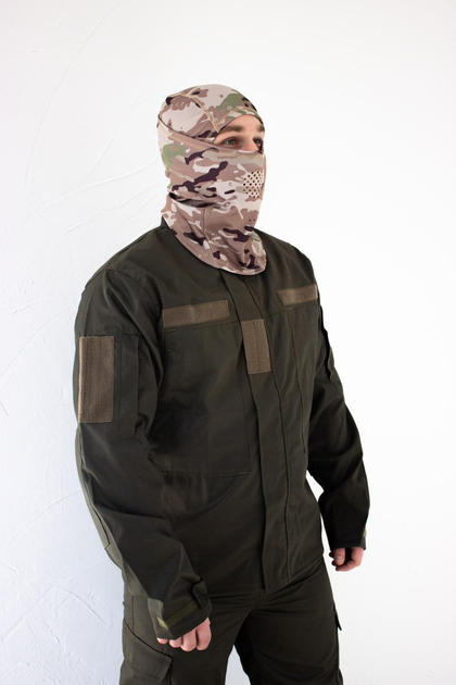 Тактичний костюм нац.гвардійця, комплект кітель та штани, Олива, розмір XXL, зріст 170-178 см - зображення 1