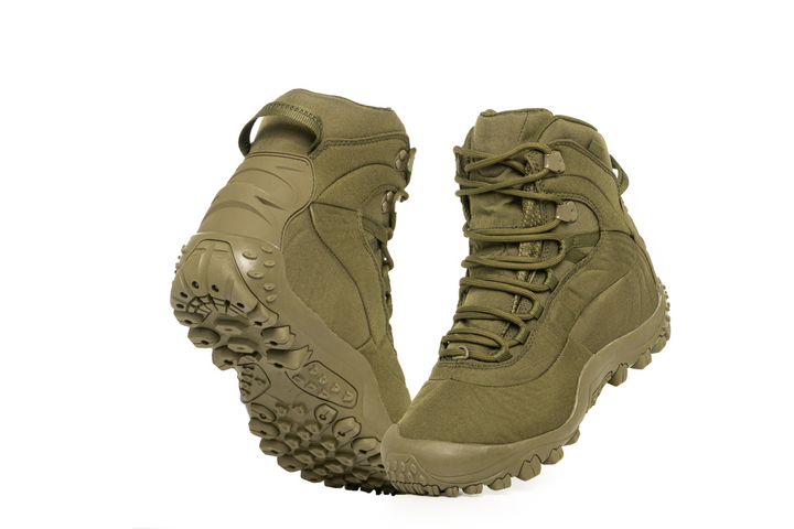 Берцы ботинки, высокие кроссовки весна-лето тактические GEPARD Legion, нубук, Хаки, размер 42 - изображение 1