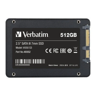 Накопичувач SSD Verbatim Vi550 S3 512GB 2.5